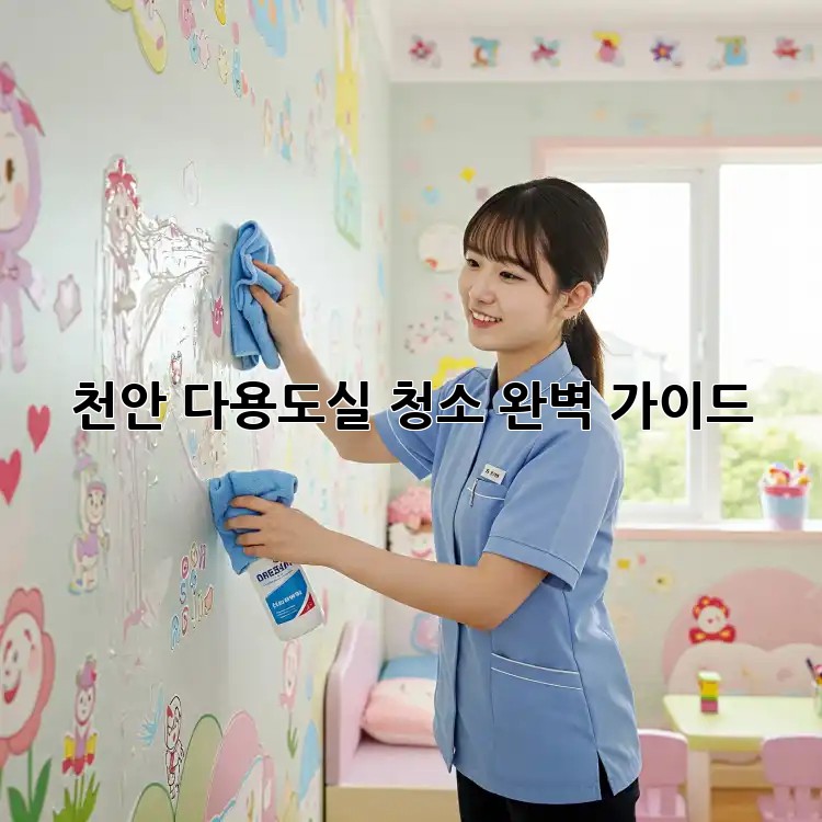천안 다용도실 청소 완벽 가이드