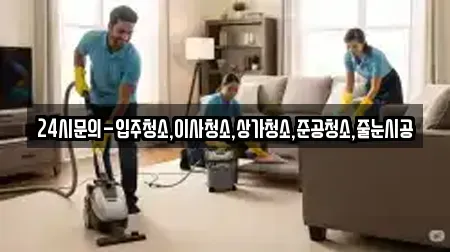 24시문의-입주청소,이사청소,상가청소,준공청소,줄눈시공