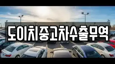 강원 동해시 귀운동 중고차 전문 도이치중고차수출무역