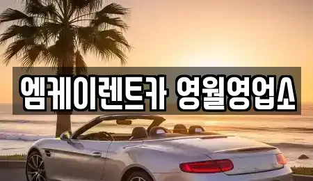 강원 영월군 렌트카 전문 엠케이렌트카 영월영업소