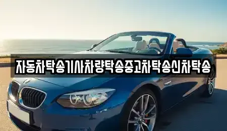 강원 태백시 동점동 중고차 전문 자동차탁송기사차량탁송중고차탁송신차탁송