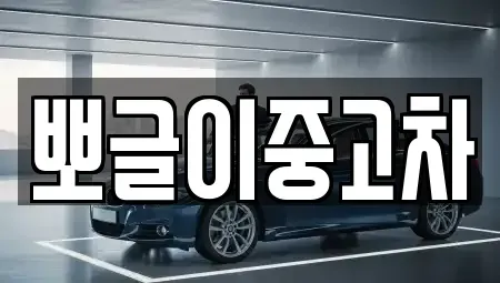 강원 태백시 동점동 중고차매매 전문 뽀글이중고차