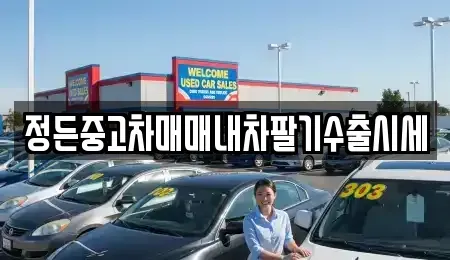 경기 고양시 덕양구 벽제동 중고차매매 전문 정든중고차매매내차팔기수출시세