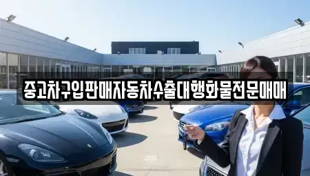 경기 과천시 관문동 중고차매매 전문 중고차구입판매자동차수출대행화물전문매매