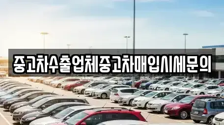 경기 과천시 관문동 중고차매입 전문 중고차수출업체중고차매입시세문의