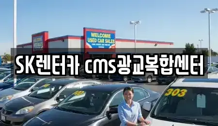 경기 수원시 영통구 원천동 장기렌트카 전문 SK렌터카 cms광교복합센터