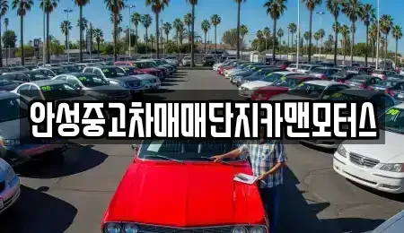 경기 안성시 도기동 중고차 전문 안성중고차매매단지카맨모터스