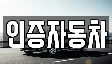 경기 양평군 서종면 중고차 전문 인증자동차