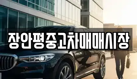 경기 양평군 서종면 중고차 전문 장안평중고차매매시장