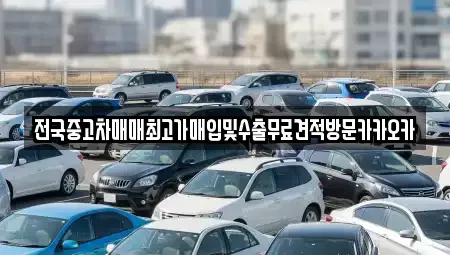 경기 여주시 창동 중고차 전문 전국중고차매매최고가매입및수출무료견적방문카카오카