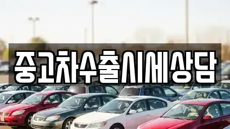 경기 파주시 상지석동 중고차 전문 중고차수출시세상담