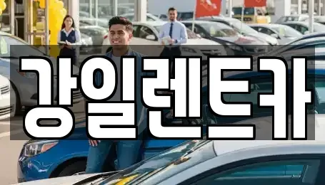 경기 화성시 향남읍 렌트카 전문 강일렌트카