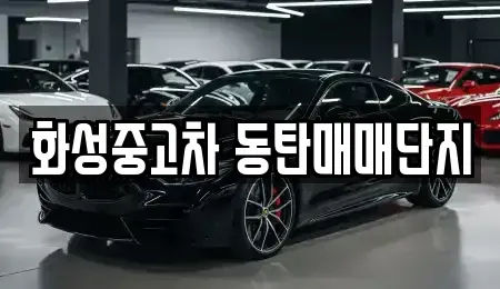 경기 화성시 향남읍 중고차 전문 화성중고차 동탄매매단지