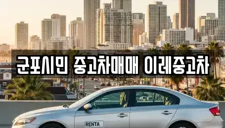 경기도 군포시 금정동 중고차매매 전문 군포시민 중고차매매 이레중고차