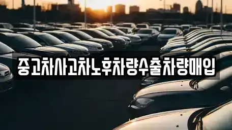 경기도 군포시 금정동 중고차매매 전문 중고차사고차노후차량수출차량매입