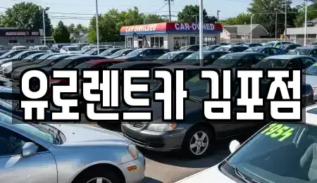 경기도 김포시 대곶면 렌트카 전문 유로렌트카 김포점