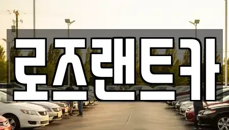 경기도 성남시 수정구 신촌동 단기렌트카 전문 로즈랜트카