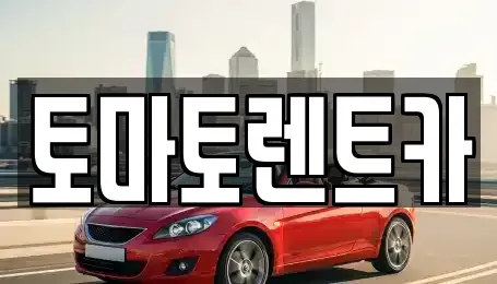 경기도 성남시 수정구 신촌동 렌트카 전문 토마토렌트카