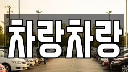 경기도 성남시 수정구 양지동 중고차매매 전문 차랑차랑