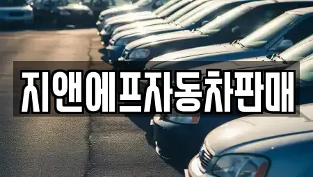 경기도 수원시 권선구 오목천동 렌트카 전문 지앤에프자동차판매