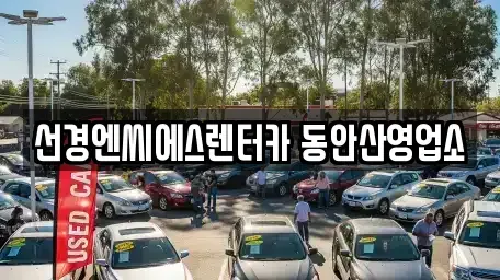 경기도 안산시 상록구 팔곡이동 렌트카 전문 선경엔씨에스렌터카 동안산영업소