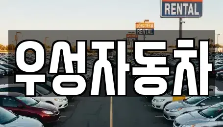 경기도 안성시 신건지동 중고차매매 전문 우성자동차