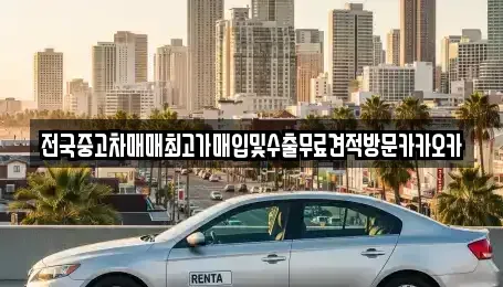 경기도 여주시 금사면 중고차매입 전문 전국중고차매매최고가매입및수출무료견적방문카카오카