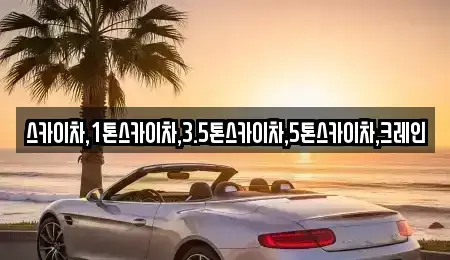 경기도 여주시 삼교동 중고차매입 전문 스카이차,1톤스카이차,3.5톤스카이차,5톤스카이차,크레인