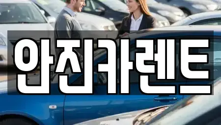 경기도 의왕시 월암동 장기렌트카 전문 안진카렌트
