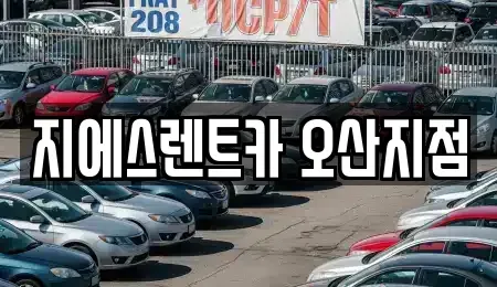 경기도 평택시 진위면 렌트카 전문 지에스렌트카 오산지점