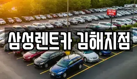 경남 김해시 한림면 렌트카 전문 삼성렌트카 김해지점
