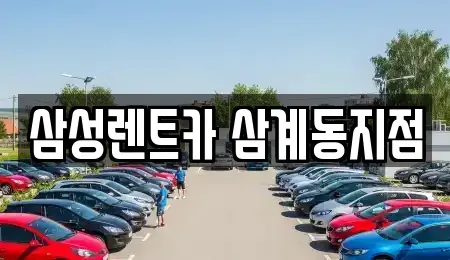 경남 김해시 한림면 렌트카 전문 삼성렌트카 삼계동지점