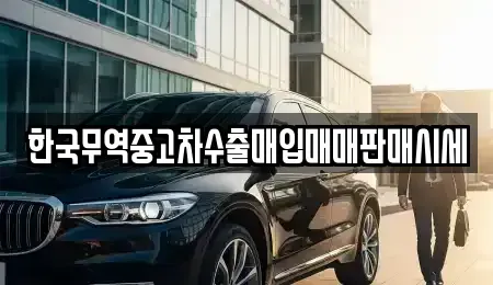 경남 김해시 한림면 중고차매입 전문 한국무역중고차수출매입매매판매시세