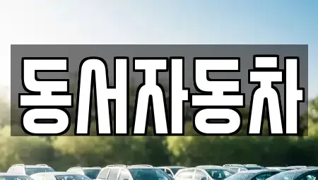 경남 창원시 의창구 반계동 중고차 전문 동서자동차
