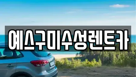 경북 구미시 진평동 렌트카 전문 예스구미수성렌트카