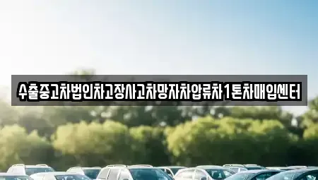 경북 구미시 진평동 중고차 전문 수출중고차법인차고장사고차망자차압류차1톤차매입센터
