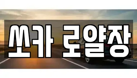 경북 포항시 남구 해도동 렌트카 전문 쏘카 로얄장
