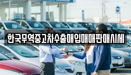 경북 포항시 북구 환호동 중고차 전문 한국무역중고차수출매입매매판매시세