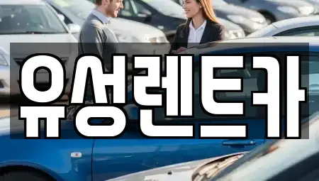 경상남도 창원시 성산구 성산동 렌트카 전문 유성렌트카