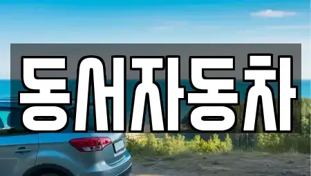 경상남도 창원시 성산구 성산동 중고차 전문 동서자동차