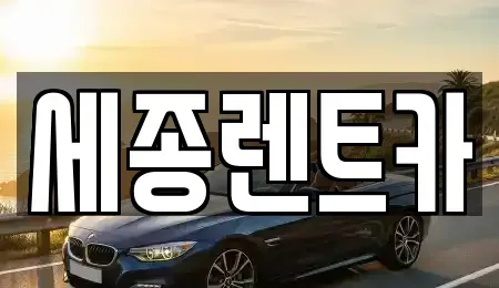 경상남도 창원시 진해구 두동 렌트카 전문 세종렌트카