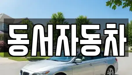 경상남도 창원시 진해구 명동 중고차매매 전문 동서자동차