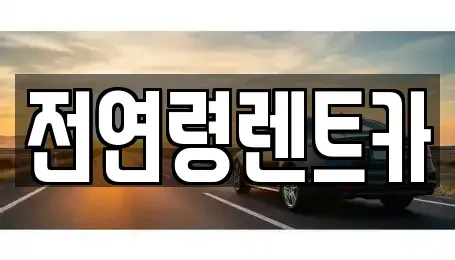 경상북도 경산시 압량읍 렌트카 전문 전연령렌트카