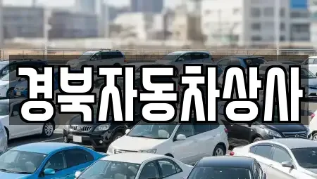 경상북도 구미시 산동읍 중고차 전문 경북자동차상사