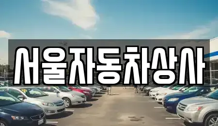 경상북도 영천시 조교동 중고차매매 전문 서울자동차상사
