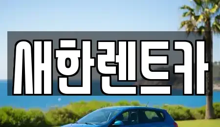 경상북도 영천시 화룡동 렌트카 전문 새한렌트카