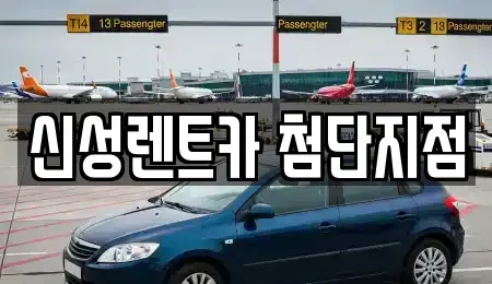 광주 북구 단기렌트카 전문 신성렌트카 첨단지점