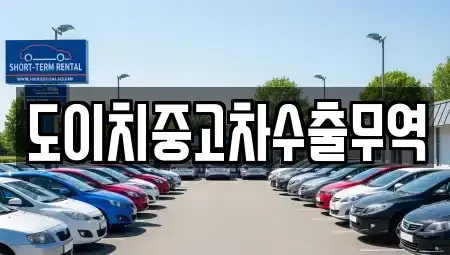 광주 북구 중고차 전문 도이치중고차수출무역
