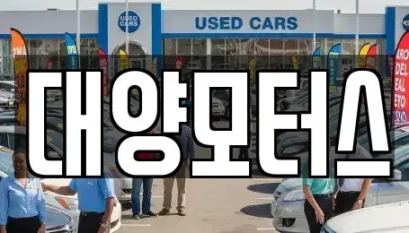 광주광역시 광산구 월곡동 중고차 전문 대양모터스