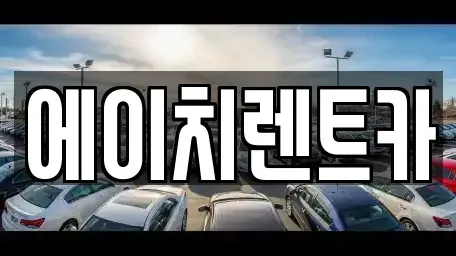 대구 중구 대봉동 렌트카 전문 에이치렌트카